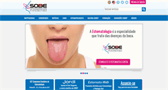 Desktop Screenshot of estomatologia.com.br
